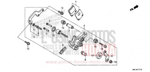 PINZA FRENO DI STAZIONAMENTO NC750SDK di 2019